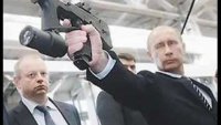 Создать мем Putin Gun