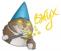 Создать мем Рисованный вжух