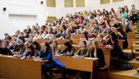 Создать мем Студенты на лекции