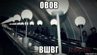 овов вшвг