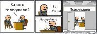 За кого голосували? За Ткачика Вас прийнято Психлікарня