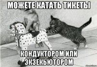 можете катать тикеты кондуктором или экзекьютором