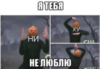 я тебя не люблю