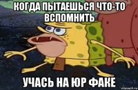 когда пытаешься что-то вспомнить учась на юр факе