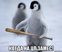  когда на цп замес!