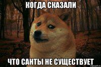 когда сказали что санты не существует