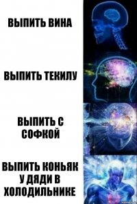 Выпить вина выпить текилу выпить с софкой выпить коньяк у дяди в холодильнике