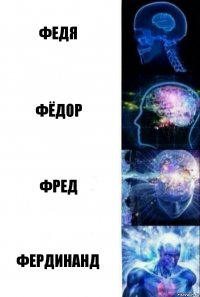 Федя Фёдор Фред Фердинанд