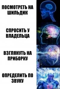 Посмотреть на шильдик Спросить у владельца Взглянуть на приборку определить по звуку