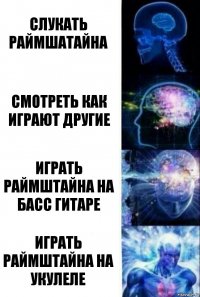 слукать раймшатайна смотреть как играют другие играть раймштайна на басс гитаре играть раймштайна на укулеле