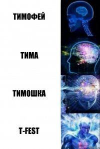 Тимофей Тима Тимошка T-fest