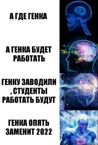 А где Генка а генка будет работать Генку заводили , студенты работать будут Генка опять заменит 2022