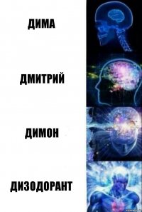 Дима Дмитрий Димон Дизодорант