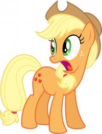 Создать мем Applejack