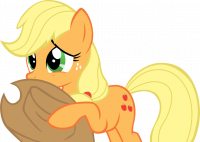 Создать мем Applejack