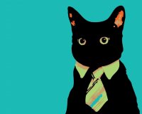 Создать мем Котэ в шоке