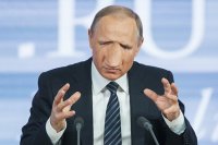 Создать мем Малыш Путин