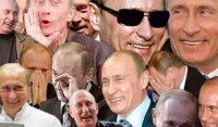 Создать мем Путин-смеющийся