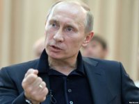 Создать мем Путин злой