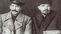 Создать мем Сталин Ленин