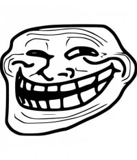 Создать мем Trollface