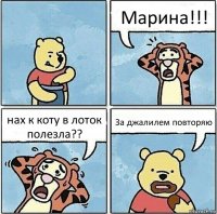 Марина!!! нах к коту в лоток полезла?? За джалилем повторяю