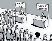 BLOOD
DRIVE Game of Thrones