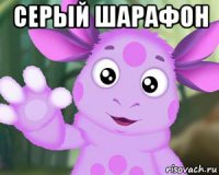 серый шарафон 