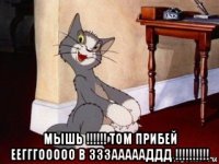  мышь !!!!!! том прибей еегггооооо в зззаааааддд !!!!!!!!!!