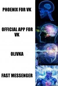 phoenix for vk official app for vk oliVKa fast messenger