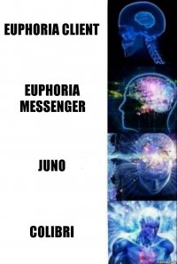 euphoria client euphoria messenger juno Colibri