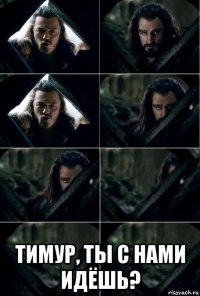  тимур, ты с нами идёшь?
