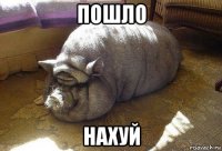 пошло нахуй