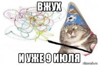 вжух и уже 9 июля