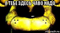 а тебе здесь чаво надо 