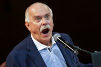 Создать мем Михалков