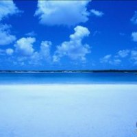Создать мем Небо и море