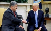 Создать мем Петро порошенко і дональд трамп