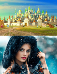 Создать мем Русская