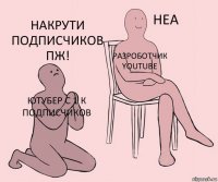 ютубер с 1 к подписчиков разроботчик youtube НАКРУТИ ПОДПИСЧИКОВ ПЖ!