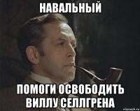 навальный помоги освободить виллу селлгрена