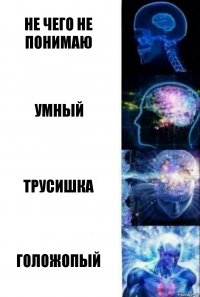 не чего не понимаю умный трусишка голожопый