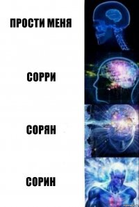 Прости меня Сорри Сорян Сорин