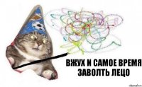 вжух и самое время заволть лецо