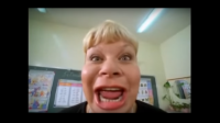 Создать мем Crazy училка