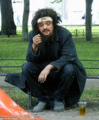 Создать мем Филька бухой