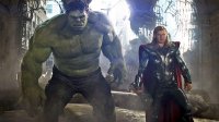 Создать мем Hulk-Thor-The-Avengers