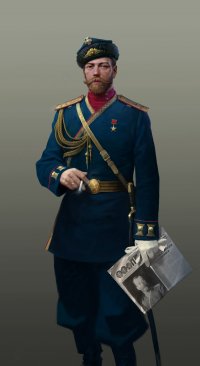 Создать мем Николай II агент ВЧК