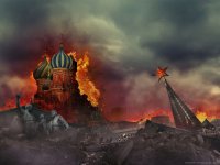 Создать мем Soon the Kremlin will explode in Moscow