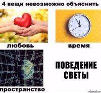 поведение светы